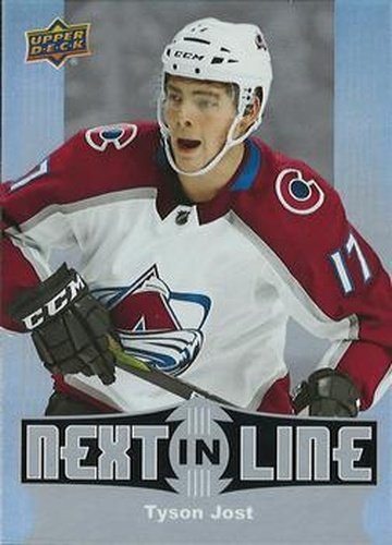 #NL-14 Tyson Jost - Colorado Avalanche - 2017-18 Upper Deck Overtime - Next in Line Hockey