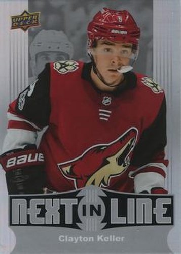 #NL-19 Clayton Keller - Arizona Coyotes - 2017-18 Upper Deck Overtime - Next in Line Hockey