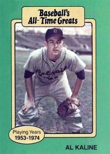 #NNO Al Kaline - Detroit Tigers - 1987 Hygrade All-Time Greats Baseball