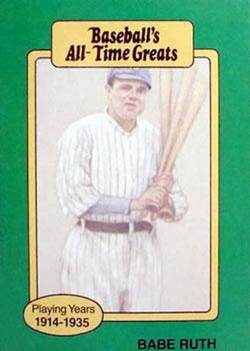 #NNOa Babe Ruth - New York Yankees - 1987 Hygrade All-Time Greats Baseball