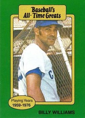 #NNO Billy Williams - Chicago Cubs - 1987 Hygrade All-Time Greats Baseball