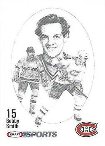 #NNO Bobby Smith - Montreal Canadiens - 1986-87 Kraft Drawings Hockey