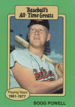 #NNO Boog Powell - Baltimore Orioles - 1987 Hygrade All-Time Greats Baseball