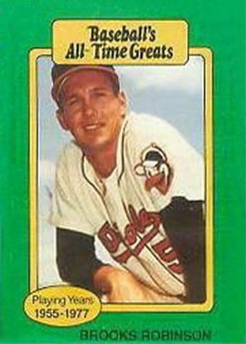 #NNOa Brooks Robinson - Baltimore Orioles - 1987 Hygrade All-Time Greats Baseball