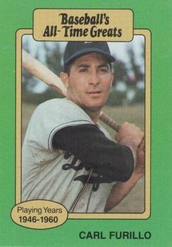 #NNO Carl Furillo - Los Angeles Dodgers - 1987 Hygrade All-Time Greats Baseball