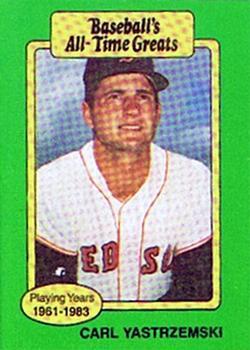 #NNO Carl Yastrzemski - Boston Red Sox - 1987 Hygrade All-Time Greats Baseball