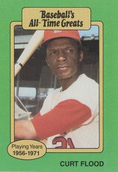 #NNO Curt Flood - St. Louis Cardinals - 1987 Hygrade All-Time Greats Baseball