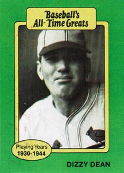 #NNO Dizzy Dean - St. Louis Cardinals - 1987 Hygrade All-Time Greats Baseball