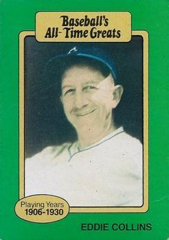 #NNO Eddie Collins - Philadelphia Athletics - 1987 Hygrade All-Time Greats Baseball