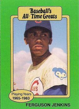 #NNO Ferguson Jenkins - Chicago Cubs - 1987 Hygrade All-Time Greats Baseball