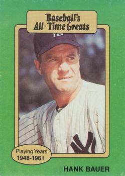 #NNO Hank Bauer - New York Yankees - 1987 Hygrade All-Time Greats Baseball