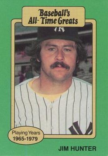 #NNO Jim Hunter - New York Yankees - 1987 Hygrade All-Time Greats Baseball