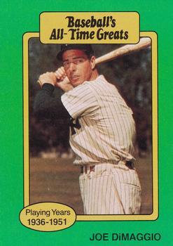 #NNOa Joe DiMaggio - New York Yankees - 1987 Hygrade All-Time Greats Baseball