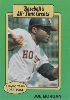 #NNO Joe Morgan - Houston Astros - 1987 Hygrade All-Time Greats Baseball