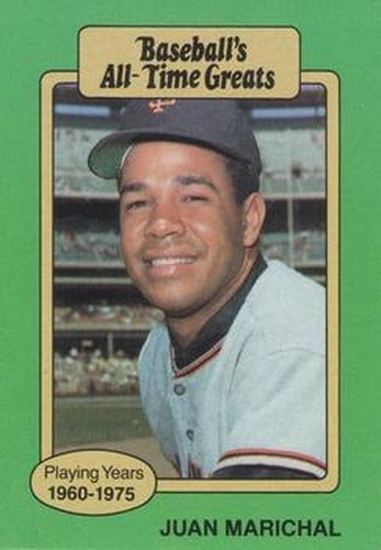 #NNO Juan Marichal - San Francisco Giants - 1987 Hygrade All-Time Greats Baseball