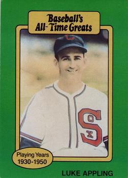 #NNO Luke Appling - Chicago White Sox - 1987 Hygrade All-Time Greats Baseball