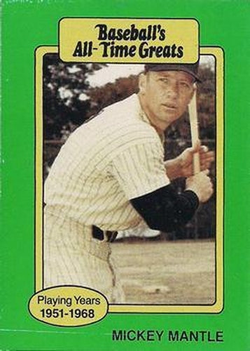 #NNOa Mickey Mantle - New York Yankees - 1987 Hygrade All-Time Greats Baseball