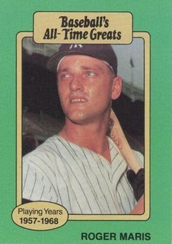 #NNO Roger Maris - New York Yankees - 1987 Hygrade All-Time Greats Baseball