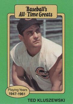 #NNO Ted Kluszewski - Cincinnati Reds - 1987 Hygrade All-Time Greats Baseball