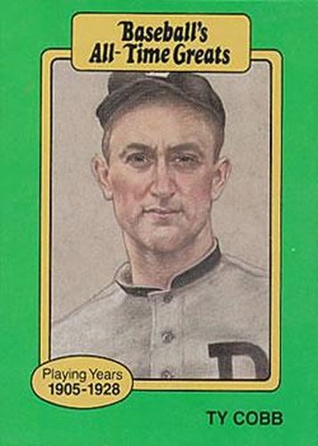 #NNOa Ty Cobb - Detroit Tigers - 1987 Hygrade All-Time Greats Baseball