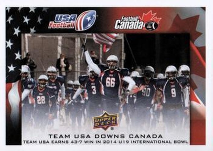 #NNO USA Downs Canada - USA - 2014 Upper Deck USA Football