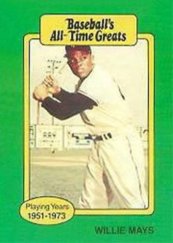 #NNOa Willie Mays - San Francisco Giants - 1987 Hygrade All-Time Greats Baseball