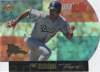 #NP11 Raul Mondesi - Los Angeles Dodgers - 1998 Upper Deck - National Pride Baseball