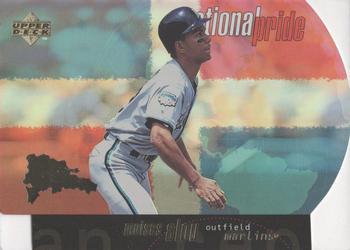 #NP12 Moises Alou - Florida Marlins - 1998 Upper Deck - National Pride Baseball
