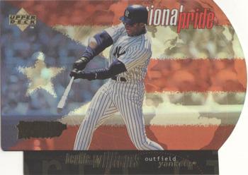#NP31 Bernie Williams - New York Yankees - 1998 Upper Deck - National Pride Baseball