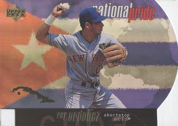 #NP5 Rey Ordonez - New York Mets - 1998 Upper Deck - National Pride Baseball