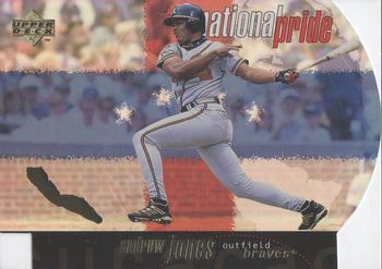 #NP8 Andruw Jones - Atlanta Braves - 1998 Upper Deck - National Pride Baseball