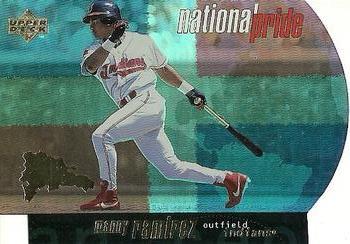#NP9 Manny Ramirez - Cleveland Indians - 1998 Upper Deck - National Pride Baseball