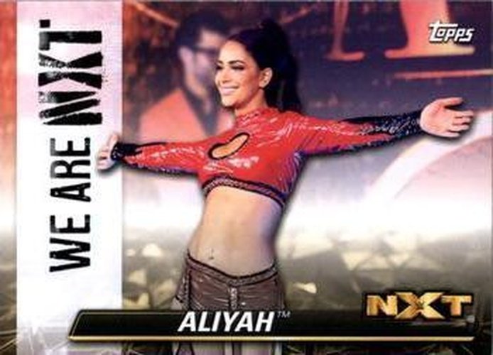 #NXT-2 Aliyah - 2021 Topps WWE NXT - We Are NXT Wrestling