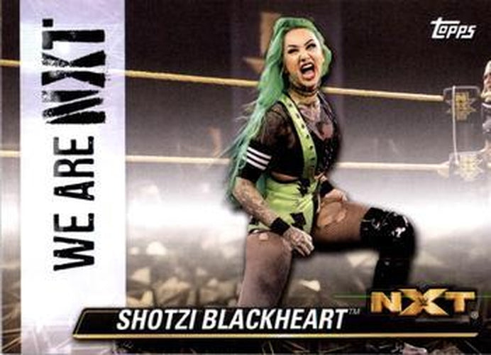 #NXT-51 Shotzi Blackheart - 2021 Topps WWE NXT - We Are NXT Wrestling