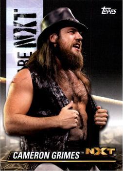 #NXT-7 Cameron Grimes - 2021 Topps WWE NXT - We Are NXT Wrestling