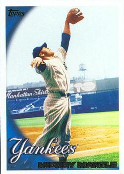 #NYY7 Mickey Mantle - New York Yankees - 2010 Topps New York Yankees Baseball