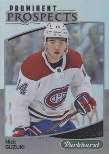 #PP-21 Nick Suzuki - Montreal Canadiens - 2019-20 Parkhurst - Prominent Prospects Hockey