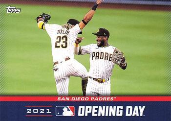 #OD-11 San Diego Padres - San Diego Padres - 2021 Topps Opening Day Baseball - Opening Day