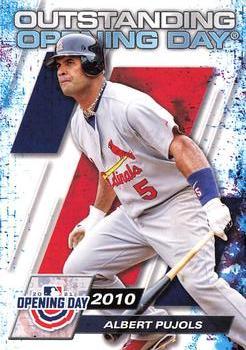 #OOD-2 Albert Pujols - St. Louis Cardinals - 2021 Topps Opening Day Baseball - Outstanding Opening Day