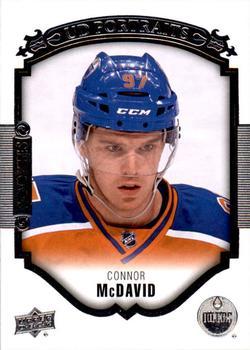 #P-100 Connor McDavid - Edmonton Oilers - 2015-16 Upper Deck - UD Portraits Hockey
