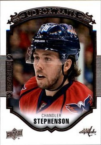 #P-101 Chandler Stephenson - Washington Capitals - 2015-16 Upper Deck - UD Portraits Hockey