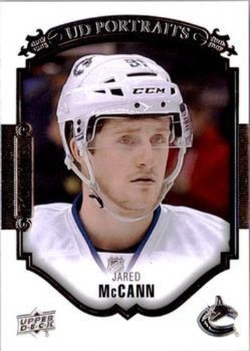 #P-102 Jared McCann - Vancouver Canucks - 2015-16 Upper Deck - UD Portraits Hockey