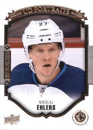 #P-107 Nikolaj Ehlers - Winnipeg Jets - 2015-16 Upper Deck - UD Portraits Hockey
