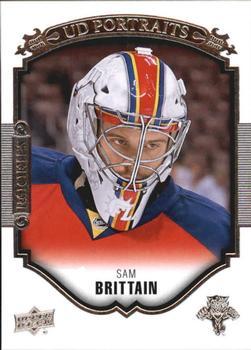 #P-108 Sam Brittain - Florida Panthers - 2015-16 Upper Deck - UD Portraits Hockey