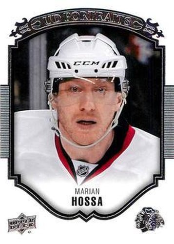 #P-10 Marian Hossa - Chicago Blackhawks - 2015-16 Upper Deck - UD Portraits Hockey