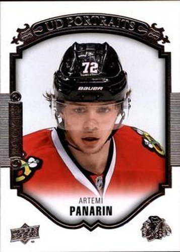#P-110 Artemi Panarin - Chicago Blackhawks - 2015-16 Upper Deck - UD Portraits Hockey