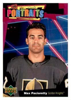 #P-14 Max Pacioretty - Vegas Golden Knights - 2020-21 Upper Deck Portraits Hockey