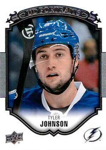 #P-18 Tyler Johnson - Tampa Bay Lightning - 2015-16 Upper Deck - UD Portraits Hockey