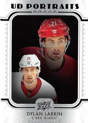 #P-19 Dylan Larkin - Detroit Red Wings - 2019-20 Upper Deck - UD Portraits Hockey