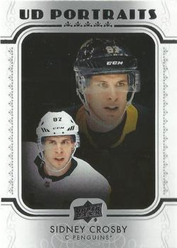 #P-1 Sidney Crosby - Pittsburgh Penguins - 2019-20 Upper Deck - UD Portraits Hockey